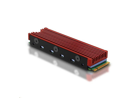 AXAGON CLR-M2, hliníkový pasivní chladič pro jedno i oboustranný M.2 SSD disk, výška 12 mm