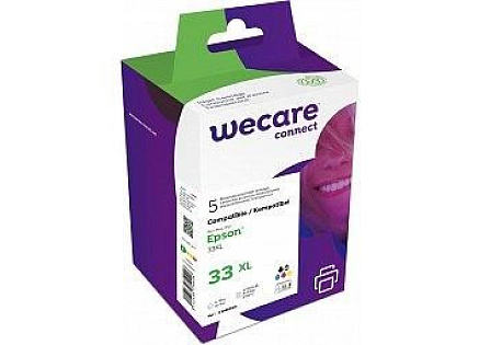 WECARE ARMOR cartridge pro EPSON Expression Home a Premium XP-530,630,635,830 (C13T33574011) černá/black+C+M+Y 15ml/4x11
