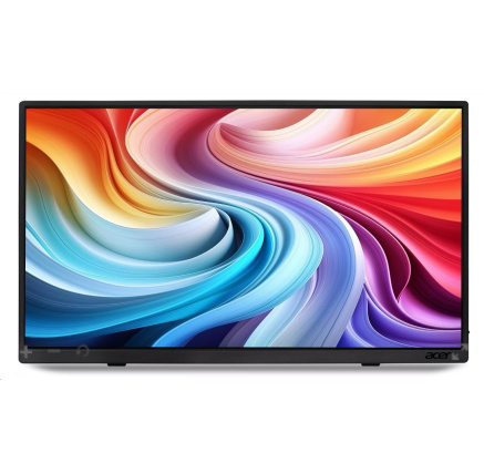 ACER LCD PM161QTbmiuuux,40cm (15.6") FHD,60Hz,220nits,6ms,miniHDMI,USB,Audio,Repro,Vesa,Black