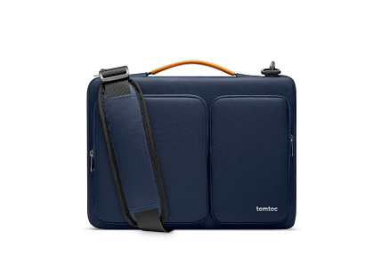 tomtoc Messenger – 16'' MacBook Pro 2019/ 15,3'' MacBook Air, tmavěmodrá