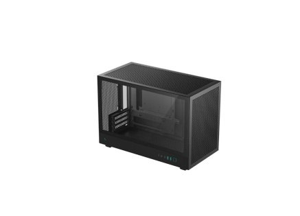 DEEPCOOL Case CH260, mATX, Průhledná bočnice, černá