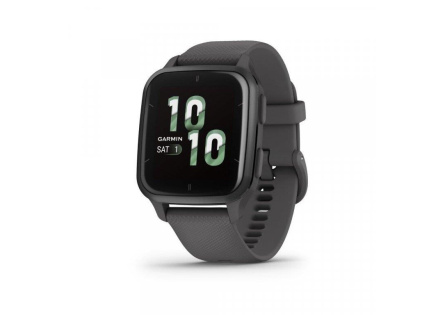 Garmin GPS sportovní hodinky Venu® Sq 2, Shadow Grey with Slate Bezel, EU