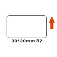 Niimbot štítky R 30x20mm 320ks White pro B21, B21S, B3S, B1
