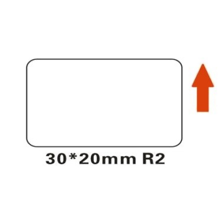 Niimbot štítky R 30x20mm 320ks White pro B21, B21S, B3S, B1 Niimbot štítky R 30x20mm 320ks White pro B21, B21S, B3S, B1