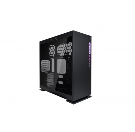 IN WIN skříň 303C, Black, Mid Tower, bez zdroje, RGB + Front USB 3.1 type C