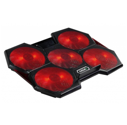 EVOLVEO Ania 14, chladicí podstavec pro notebook, červené podsvícení EVOLVEO Ania 14, chladicí podstavec pro notebook, červené podsvícení