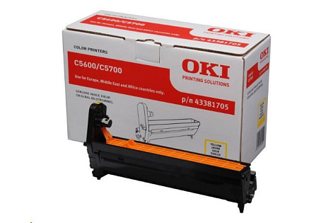 Oki Obraz. válec pro žlutý toner do C5600/C5700 (20k)