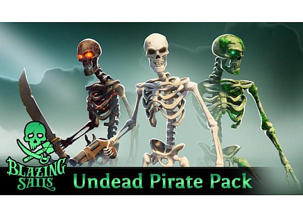 Blazing Sails - Undead Pirate Pack (PC) klíč Steam