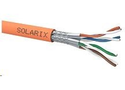 Instalační kabel Solarix SSTP, Cat7, drát, LSOH, cívka 500m SXKD-7-SSTP-LSOH Instalační kabel Solarix SSTP, Cat7, drát, LSOH, cívka 500m SXKD-7-SSTP-LSOH