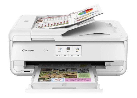 Canon PIXMA Tiskárna TS9551Ca white - barevná, MF (tisk,kopírka,sken,cloud), duplex, USB,LAN,Wi-Fi,Bluetooth