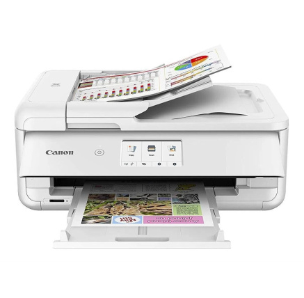 Canon PIXMA Tiskárna TS9551Ca white - barevná, MF (tisk,kopírka,sken,cloud), duplex, USB,LAN,Wi-Fi,Bluetooth
