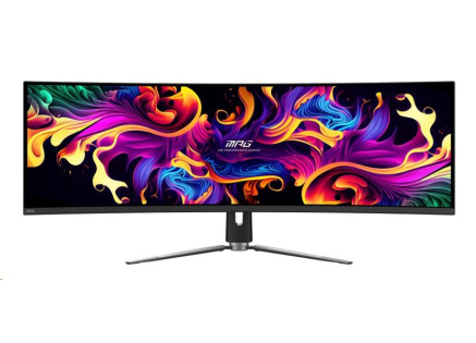 MSI LCD MPG 491CQP QD-OLED, 49", 5120x1440, QD-OLED, 0,03ms, VESA 100x100, Black