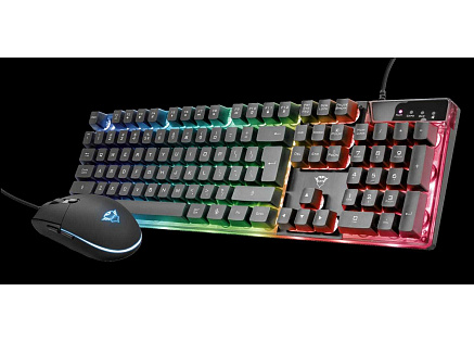 TRUST set klávesnice + myš GXT 838 Azor Gaming Combo US TRUST set klávesnice + myš GXT 838 Azor Gaming Combo US
