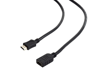 GEMBIRD Kabel prodlužovací HDMI - HDMI 3m (zlacené konektory, stíněný) GEMBIRD Kabel prodlužovací HDMI - HDMI 3m (zlacené konektory, stíněný)