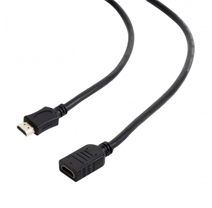 GEMBIRD Kabel prodlužovací HDMI - HDMI 3m (zlacené konektory, stíněný)