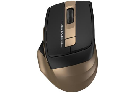 A4tech FG35, FSTYLER bezdrátová myš, bronzová
