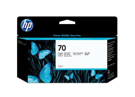 HP 70 Black DJ Ink Cart, 130 ml, C9449A HP 70 Black DJ Ink Cart, 130 ml, C9449A