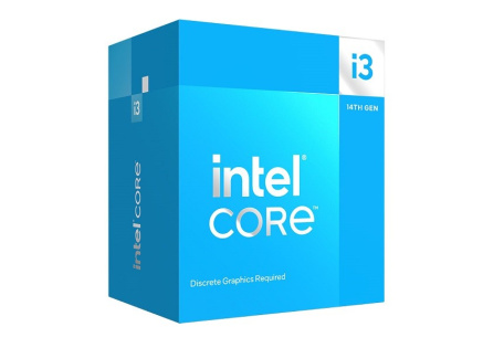 CPU INTEL Core i3-14100F, až 4.7GHz, 12MB L3, LGA1700, BOX CPU INTEL Core i3-14100F, až 4.7GHz, 12MB L3, LGA1700, BOX