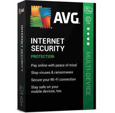 _Nová AVG Internet Security (Multi-Device, max. 10 připojených PC ) na 12 měsíců