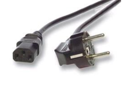 1stCOOL apájecí kabel pro PC vodiče 3x0,75mm2,délka 1,8m, CE, CB, VDE