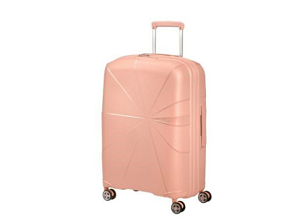 American Tourister STARVIBE SPINNER 67/24 EXP TSA  METALLIC PEACH