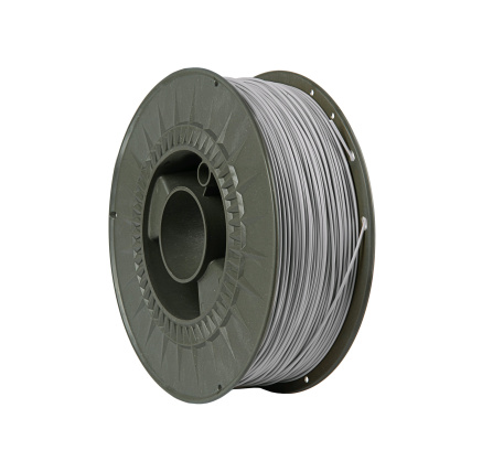 C-TECH Tisková struna (filament) ESSENTIAL LINE, PLA, šedá, 1,75mm, 1kg