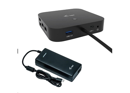 i-tec USB-C HDMI DP Docking Station, Power Delivery 100 W + Universal Charger 112 W i-tec USB-C HDMI DP Docking Station, Power Delivery 100 W + Universal Charger 112 W