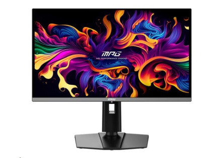 MSI LCD MPG 271QRX QD-OLED, 26.5", 2560x1440, QD-OLED, 0,03ms, VESA 100x100, Black