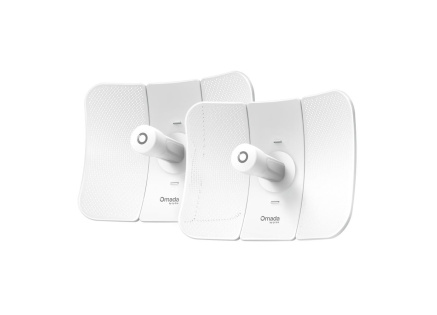 TP-Link Beam Bridge 5 UR KIT venkovní long-range OMADA WiFi5 AP (AC900,2,4GHz/5GHz,1xGbELAN,1xPoE-in)