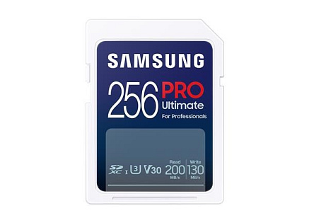 Samsung SDXC 256GB PRO ULTIMATE + USB adaptér