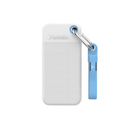 VERBATIM externí SSD 1TB Pocket SSD, USB-C, Bílá VERBATIM externí SSD 1TB Pocket SSD, USB-C, Bílá