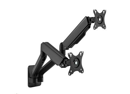 Držák monitoru Brateck LDA32-114E dvě ramena vedle sebe mechanická pružina nástěnný Držák monitoru Brateck LDA32-114E dvě ramena vedle sebe mechanická pružina nástěnný