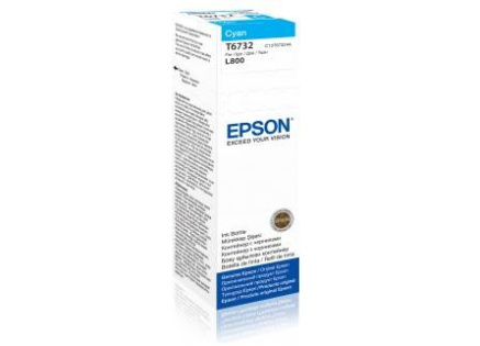 EPSON ink bar T6732 Cyan ink container 70ml pro L800/L1800