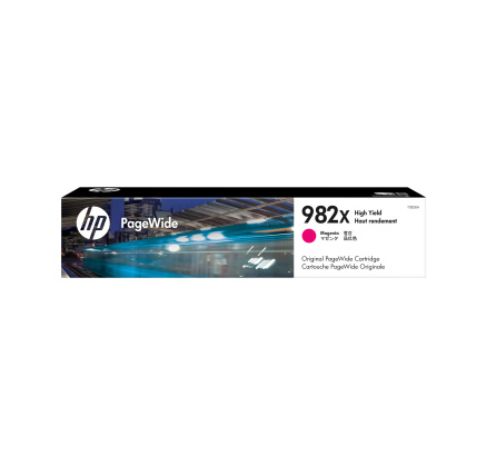 HP 982X High Yield Magenta Original PageWide Cartridge (16,000 pages) HP 982X High Yield Magenta Original PageWide Cartridge (16,000 pages)