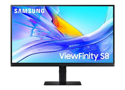 SAMSUNG MT LED LCD 27" ViewFinity S8 (S80UD) - IPS, 3840x2160, Pivot,  USB-C
