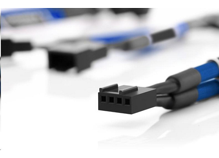 NOCTUA Rozdrojka NA-SYC1, 3x, 4-pin ventilátor, modrá