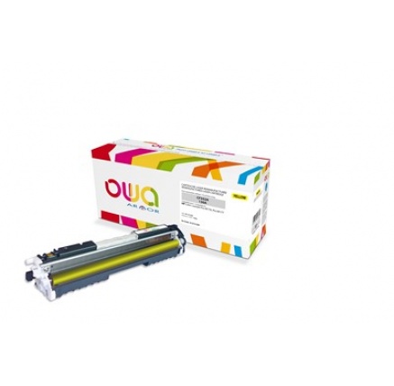 OWA Armor toner pro HP Color Laserjet Pro M176, M177, 1000 Stran, CF352A, žlutá/yellow OWA Armor toner pro HP Color Laserjet Pro M176, M177, 1000 Stran, CF352A, žlutá/yellow