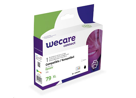 WECARE ARMOR cartridge pro Epson WorkForce Pro WF-5110, 5190, 5620, 5690 (C13T79014010), černá/black, 45,5ml, 2600str