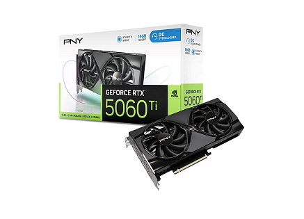 PNY VGA Nvidia GeForce RTX 5060 Ti 16GB OC, RTX 5060 Ti, 16GB GDDR7, 3xDP, 1xHDMI