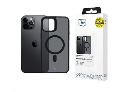 3mk ochranný kryt Smoke MagCase pro Apple iPhone 12 Pro Max 3mk ochranný kryt Smoke MagCase pro Apple iPhone 12 Pro Max