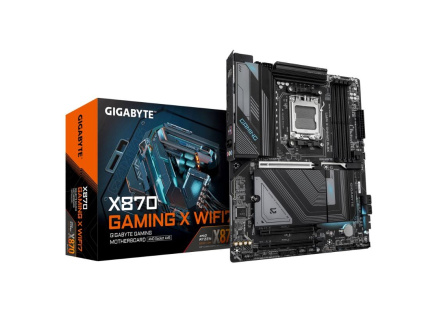 GIGABYTE MB Sc AM5 X870 GAMING X WIFI7, AMD X870, 4xDDR5, 1xHDMI, 2xUSB4, WiFi