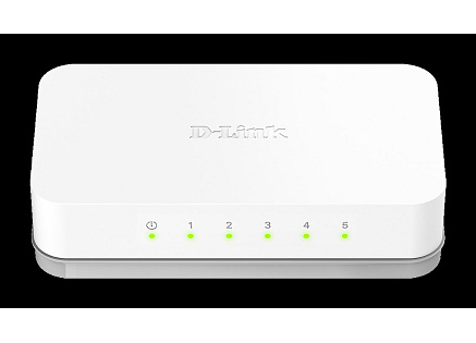 D-Link GO-SW-5E 5-Port 10/100 Desktop Switch