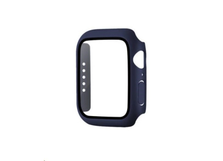 COTECi polykarbonátové pouzdro s ochranou displeje pro Apple Watch 41 mm modrá