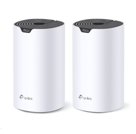 TP-Link Deco S7(2-pack) WiFi5 Mesh (AC1900, 2,4GHz/5GHz, 3xGbELAN/WAN) TP-Link Deco S7(2-pack) WiFi5 Mesh (AC1900, 2,4GHz/5GHz, 3xGbELAN/WAN)