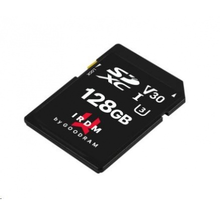 GOODRAM SDXC karta 128GB IRDM (R:100/W:70 MB/s) UHS-I U3 GOODRAM SDXC karta 128GB IRDM (R:100/W:70 MB/s) UHS-I U3
