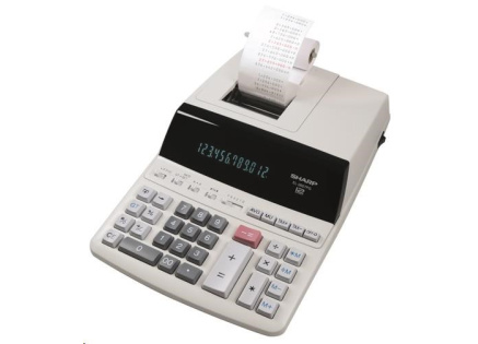 SHARP kalkulačka - SH-EL2607PGGYSE - tisková SHARP kalkulačka - SH-EL2607PGGYSE - tisková