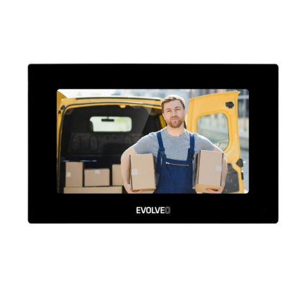 EVOLVEO DoorPhone AP1/AP2, rozšiřující monitor pro DPAP1/DPAP2, černá EVOLVEO DoorPhone AP1/AP2, rozšiřující monitor pro DPAP1/DPAP2, černá