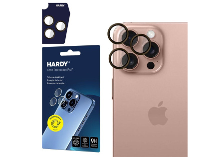 3mk Hardy Lens Protection Pro pro iPhone 16 Pro /16 Pro Max Brown