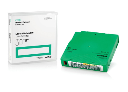 HPE LTO-9 Ultrium 45TB RW Custom Labeled Library Pack 20 Data Cartridges with Cases (min order qty 5 pcs )
