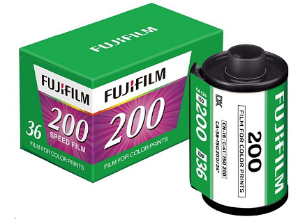 Fujifilm 135 FUJIFILM 200 36EX1 - negativní film / kinofilm (alternativa Kodak, Agfa)